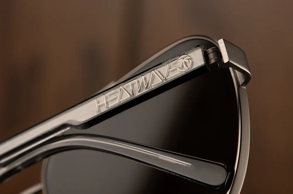 INCLINE SUNGLASSES: Gun Metal - Image 5
