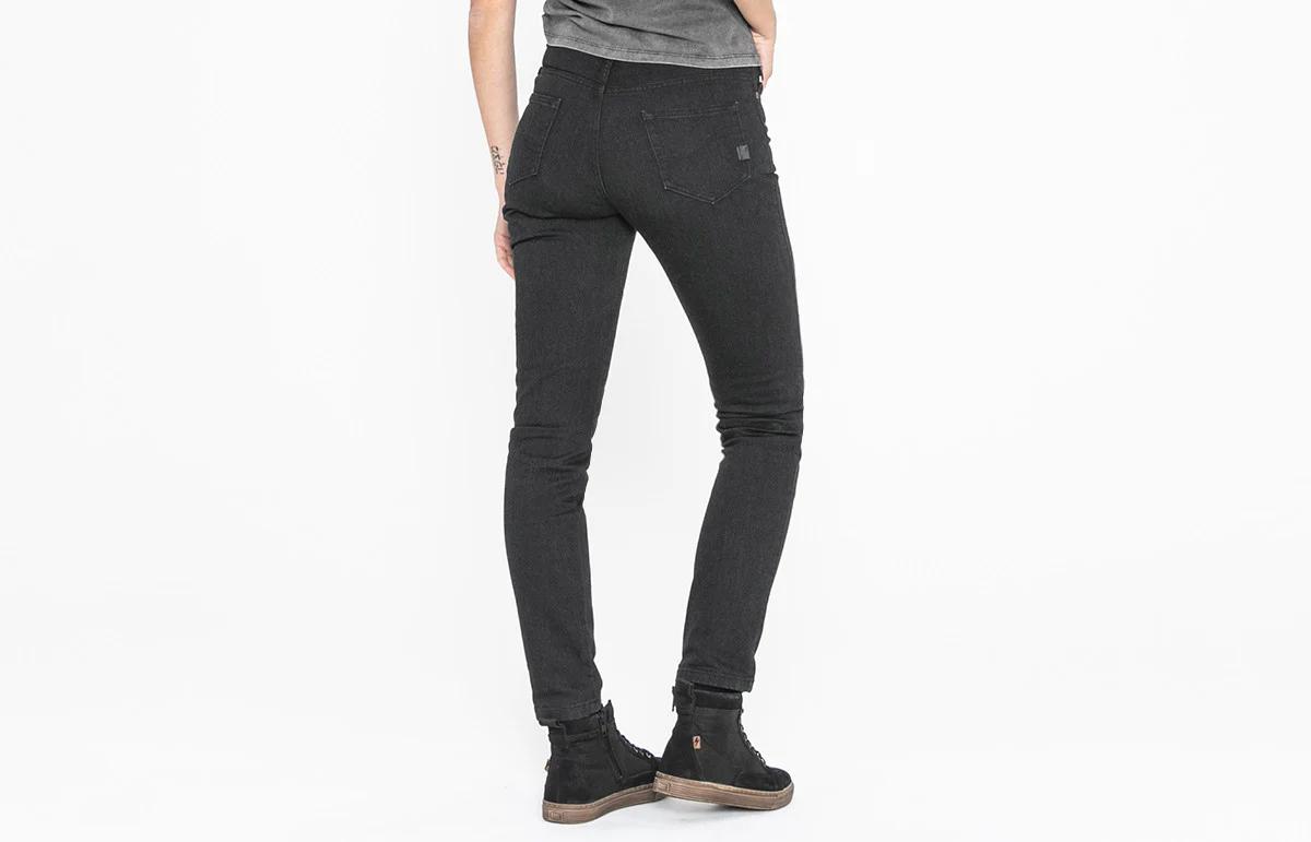 JANE HIGH MONO JEANS | BLACK RAW - Image 11