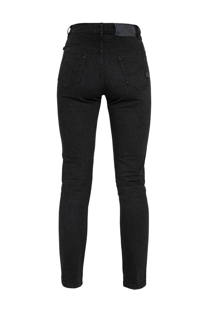 JANE HIGH MONO JEANS | BLACK RAW - Image 2