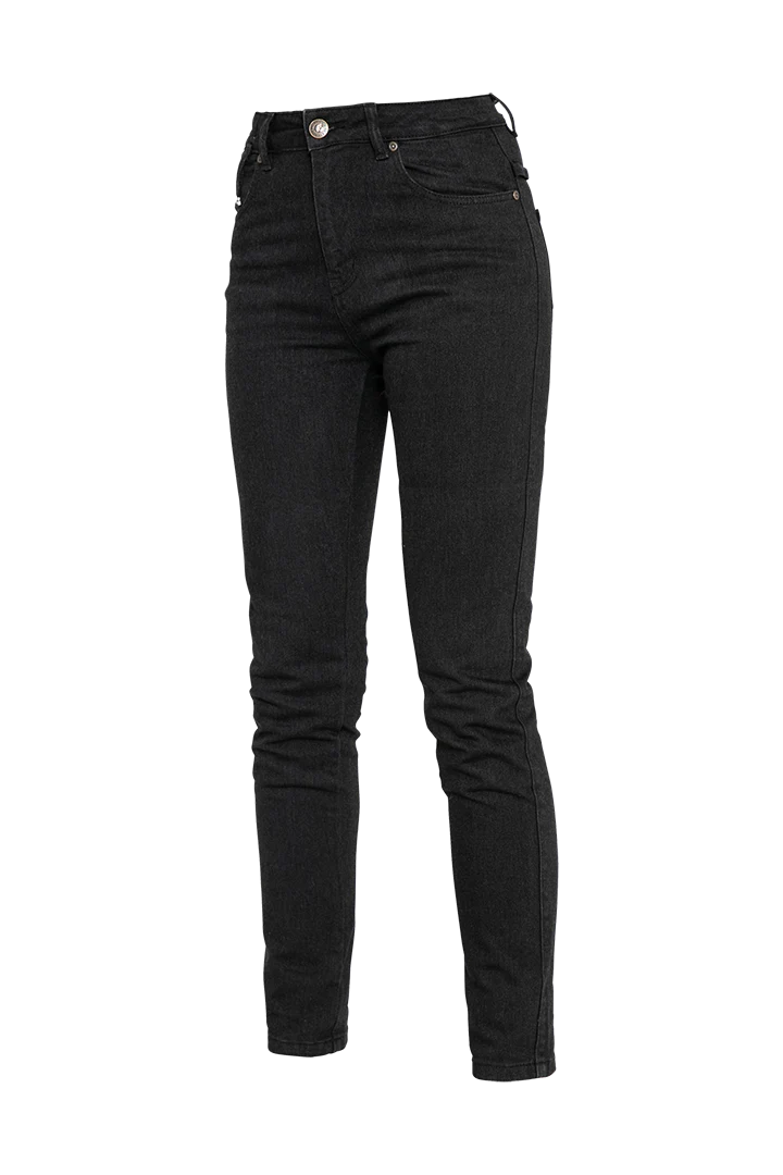 JANE HIGH MONO JEANS | BLACK RAW - Image 3