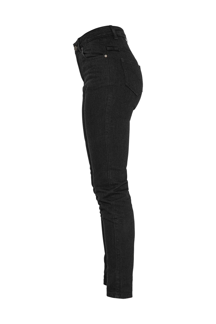 JANE HIGH MONO JEANS | BLACK RAW - Image 4