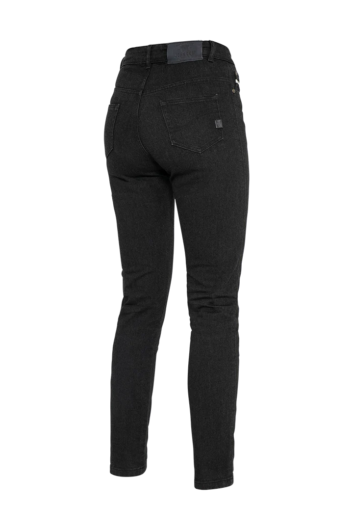 JANE HIGH MONO JEANS | BLACK RAW - Image 6