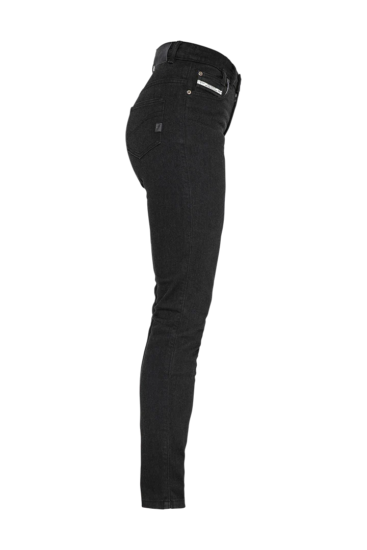 JANE HIGH MONO JEANS | BLACK RAW - Image 7