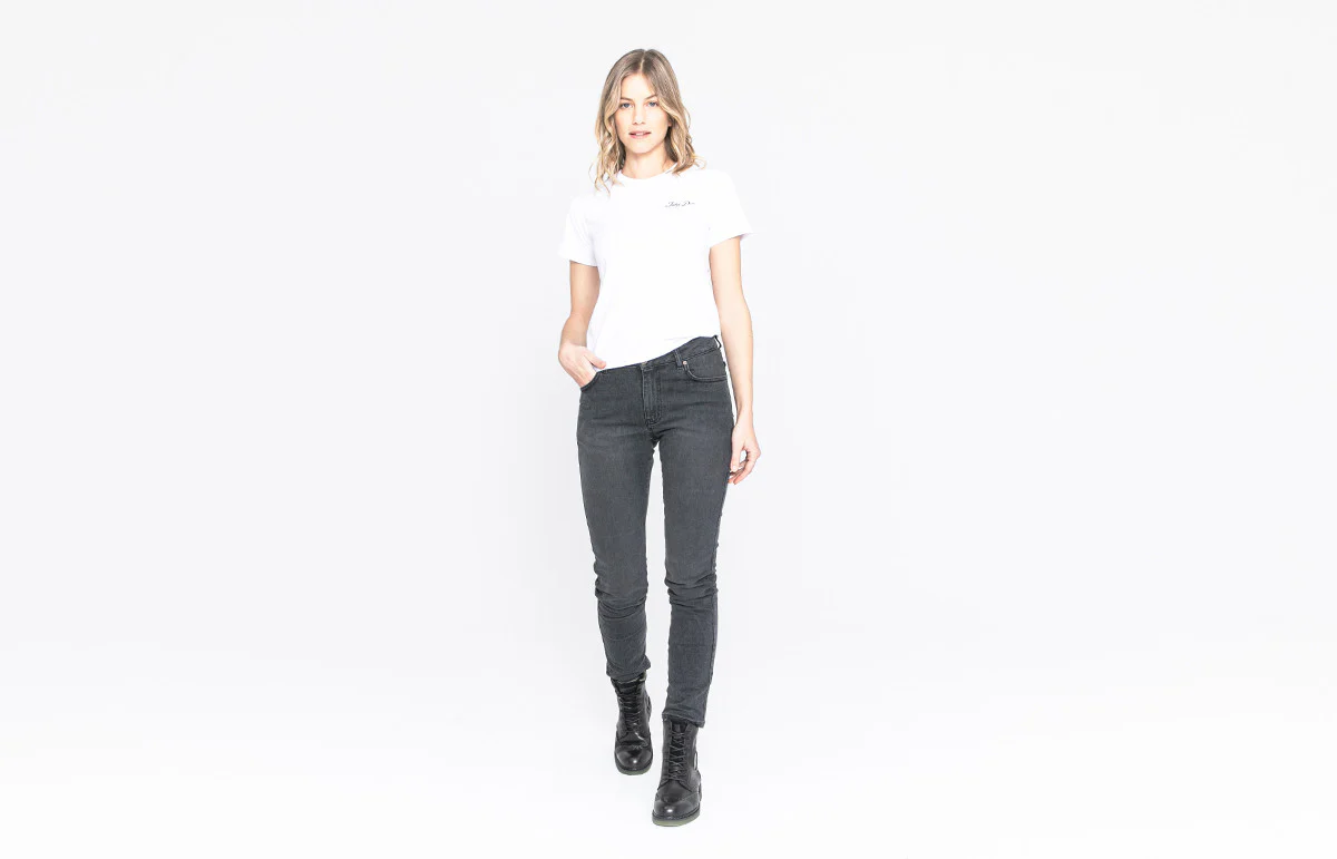 JANE HIGH MONO JEANS | BLACK USED - Image 10