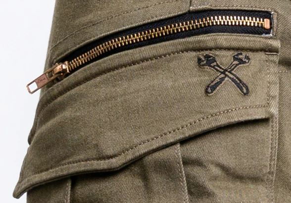 DEFENDER MONO OLIVE PANTS - Image 5