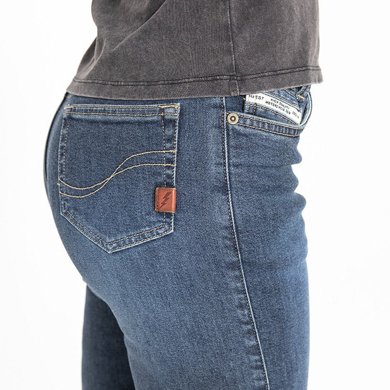 JANE HIGH MONO JEANS | INDIGO - Image 11
