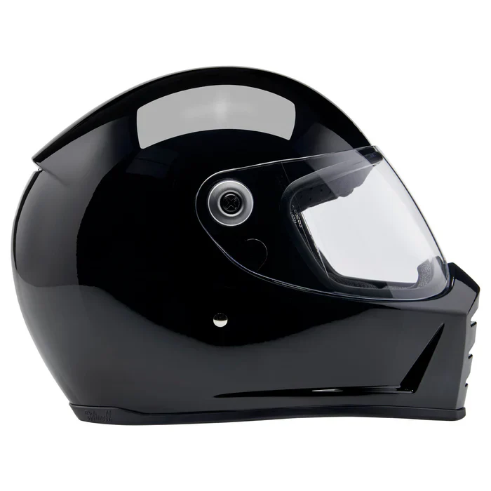 Lane splitter ECE R22.06 Helmet - Gloss Black - Image 10