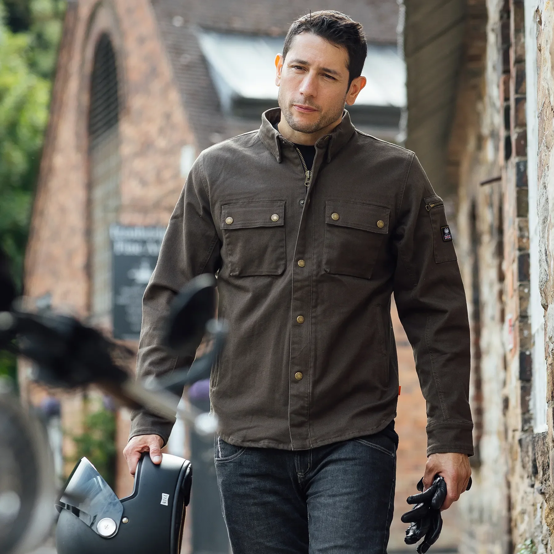 MERLIN BRODY D3O® Jacket – Brown - Image 3