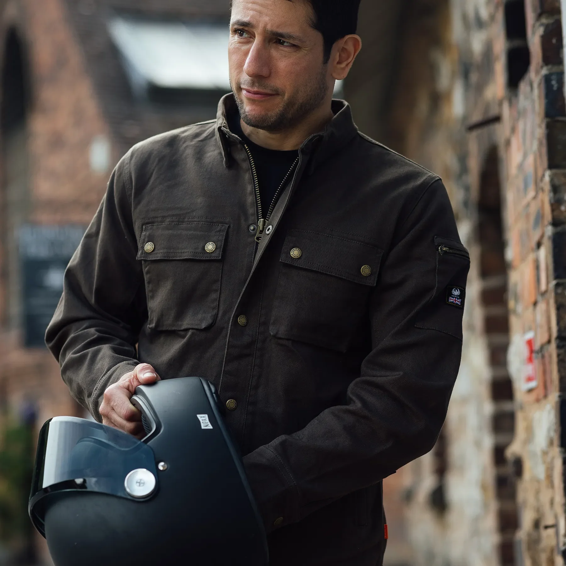 MERLIN BRODY D3O® Jacket – Brown - Image 4