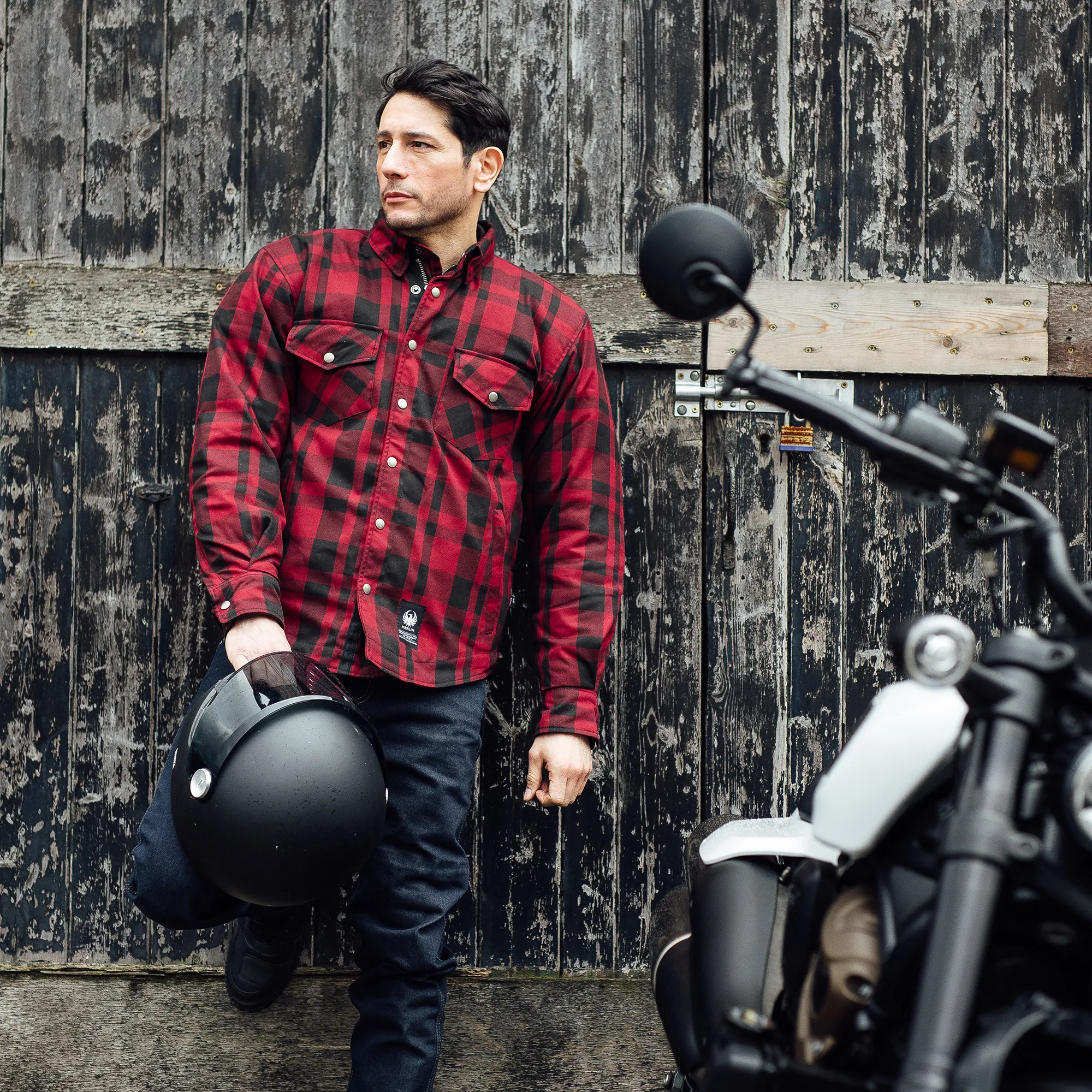 MERLIN AXE HYDRO WP Jacket – Red - Image 5