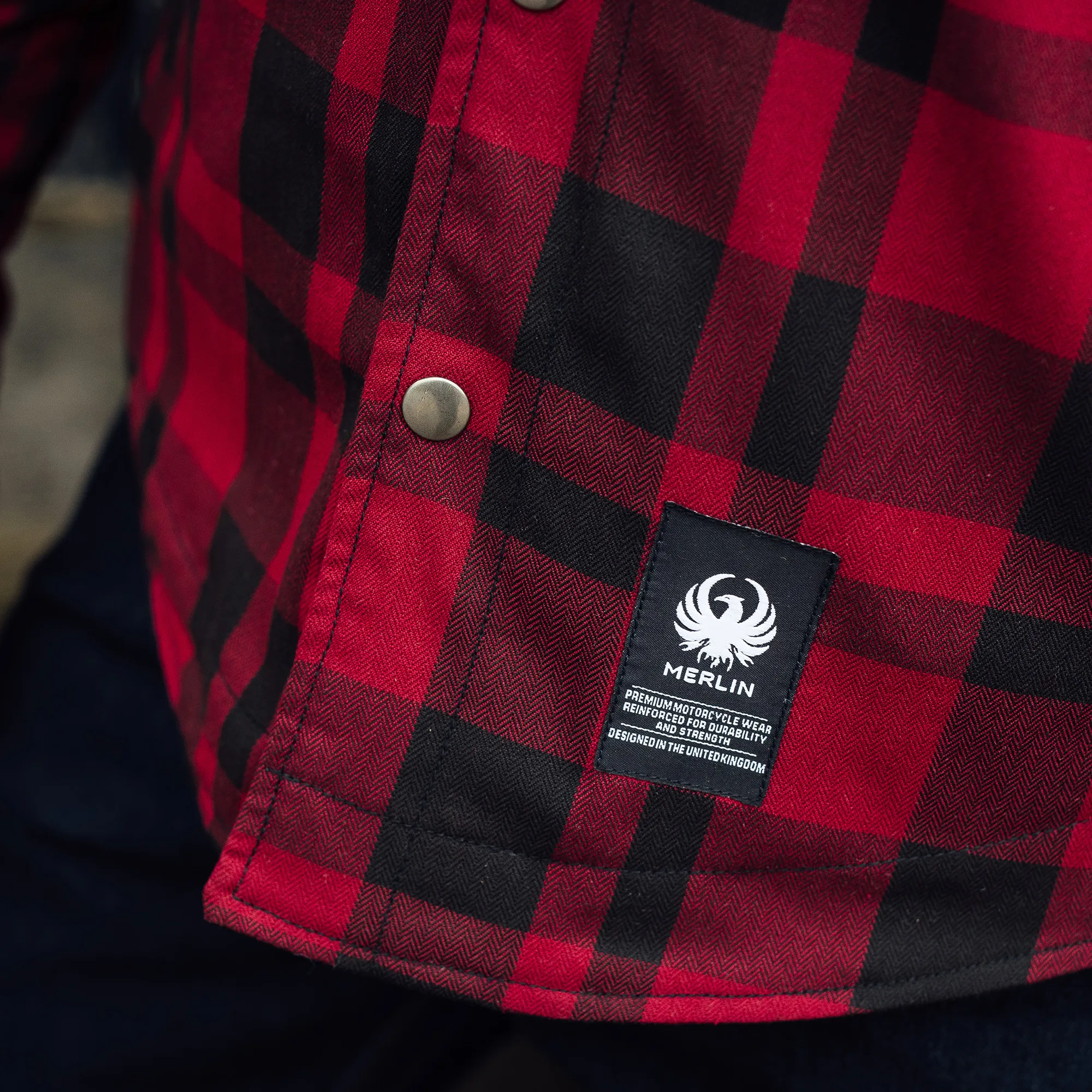 MERLIN AXE HYDRO WP Jacket – Red - Image 6