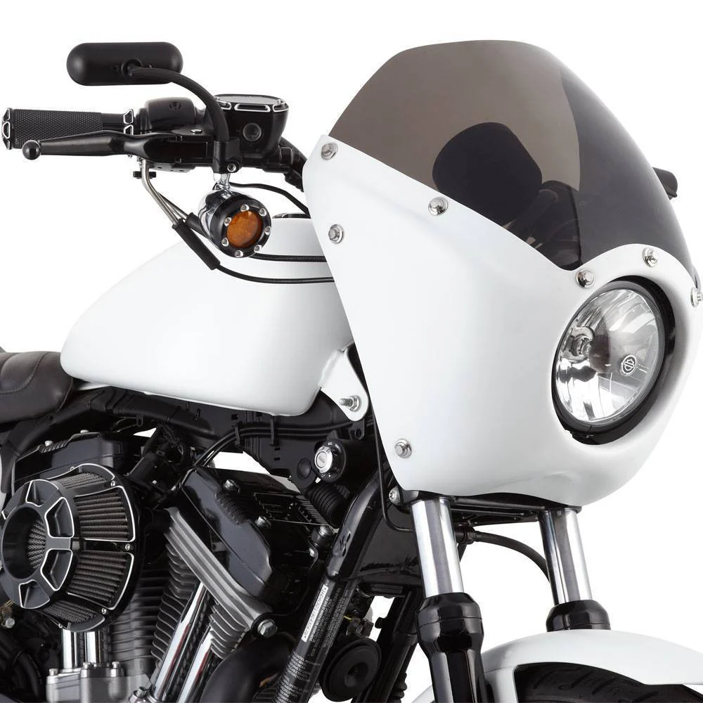 MINI OVAL MIRROR BLACK or CHROME - Image 4