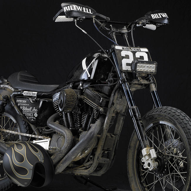 MOTO HANDLEBARS 1" - CHROME - Image 5