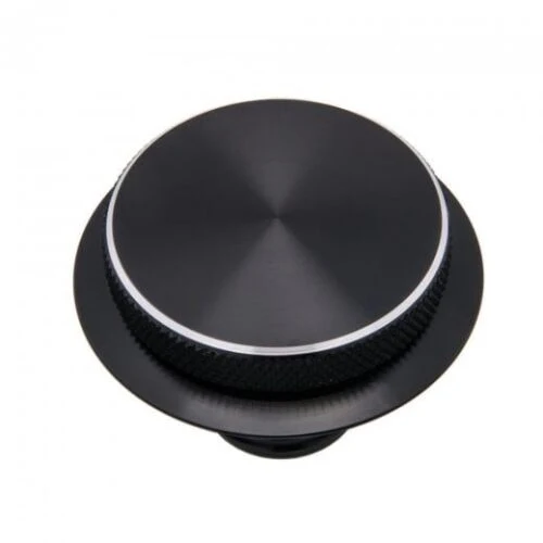 BMW Airhead Billet fuel Gas Cap - black contrast - Image 3
