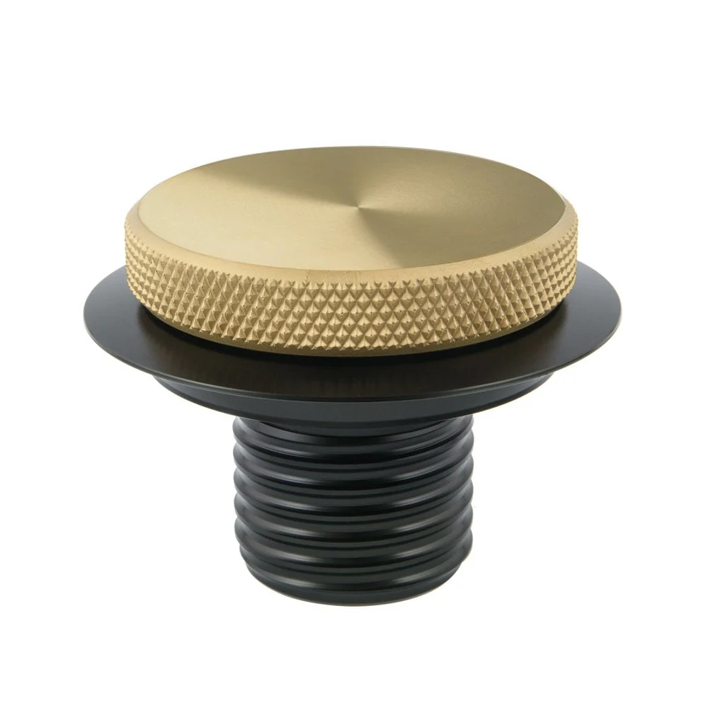 BMW Airhead Billet fuel Gas Cap - Brass