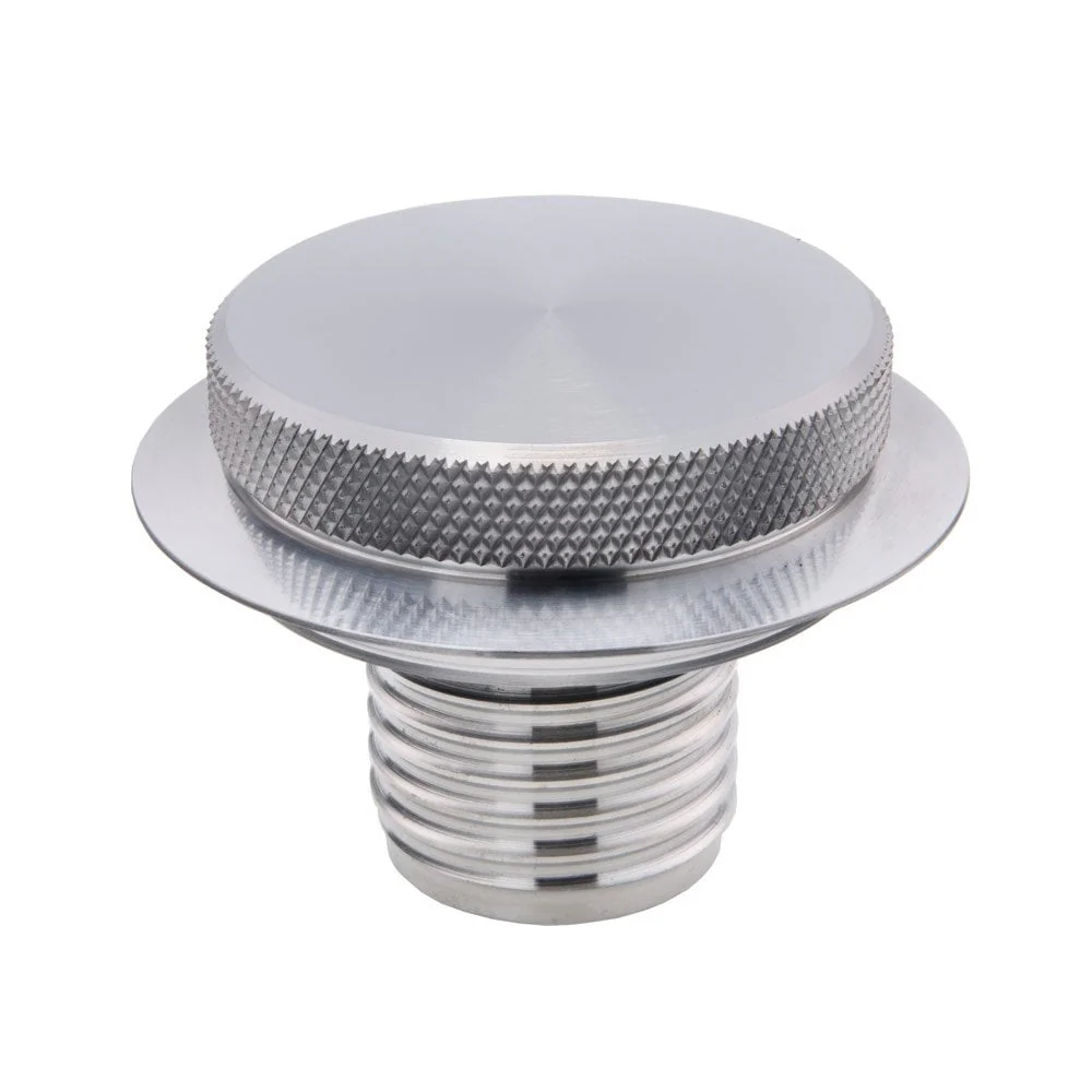 BMW Airhead Billet fuel Gas Cap - Brushed