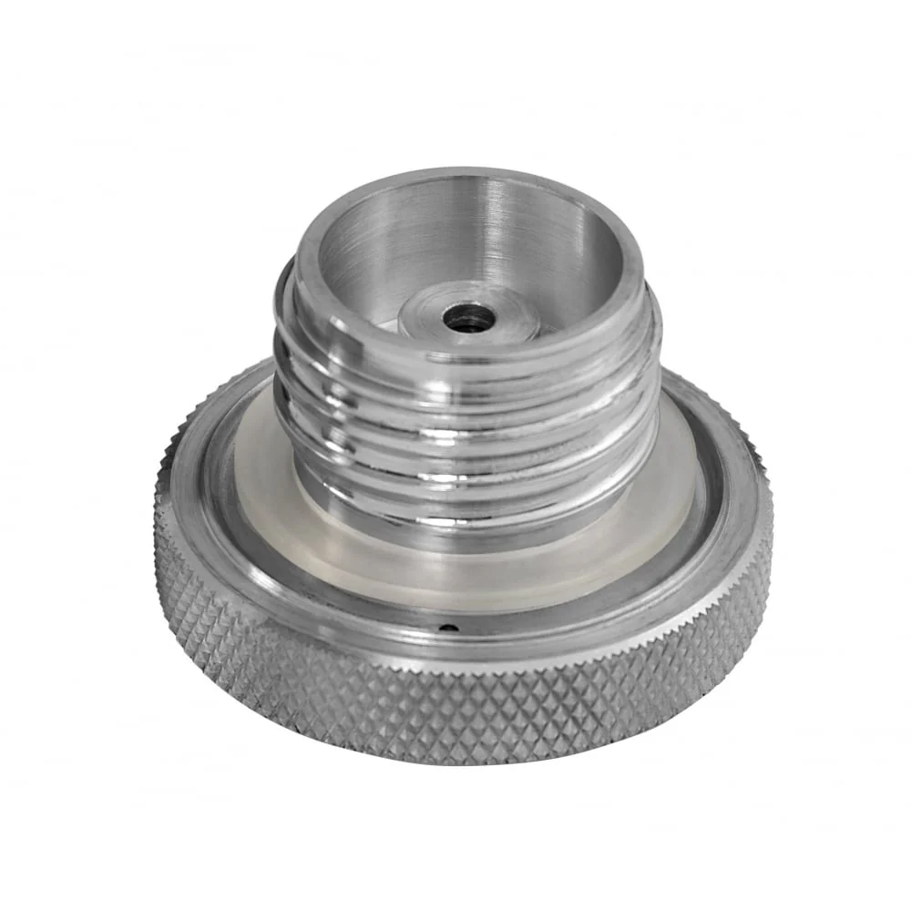 Custom Fuel Gas Cap - Billet Aluminium - Rippled - Image 2