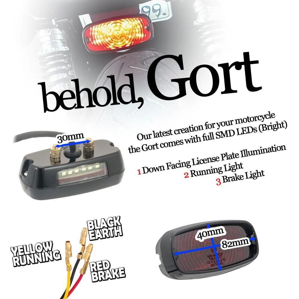 Gort Tail Light - LED - Polished Aluminium - Image 5