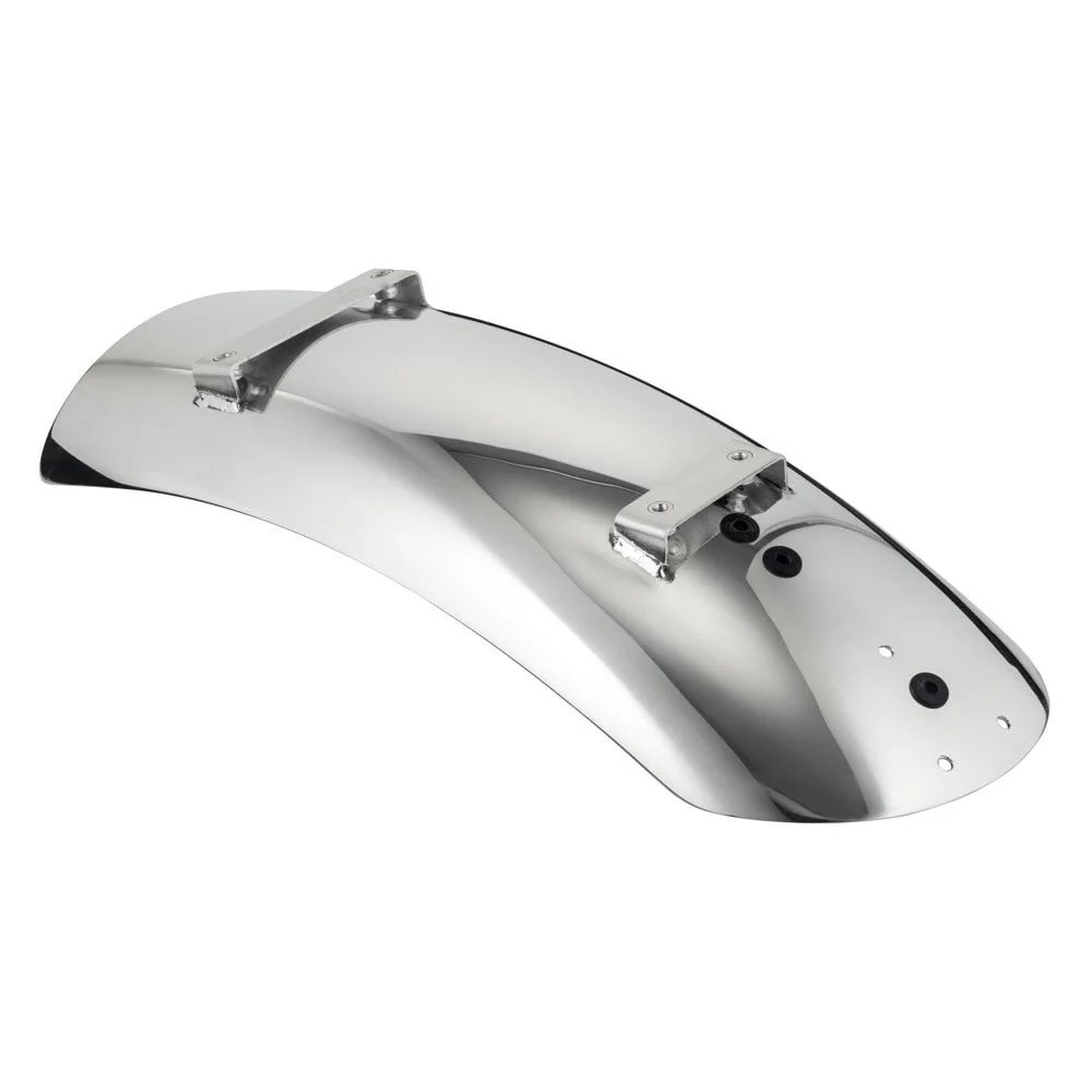 High-Tail Mudguard - Predrilled for Fender Mount Light Kits - Polished