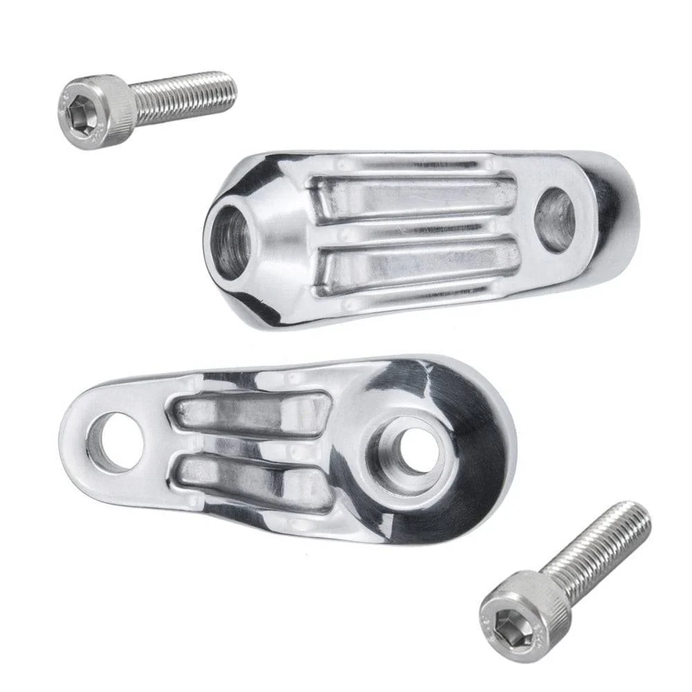 TRILINE INDICATOR/TURN SIGNAL RIBBED BRACKETS - TOP SHOCK MOUNT - Image 6