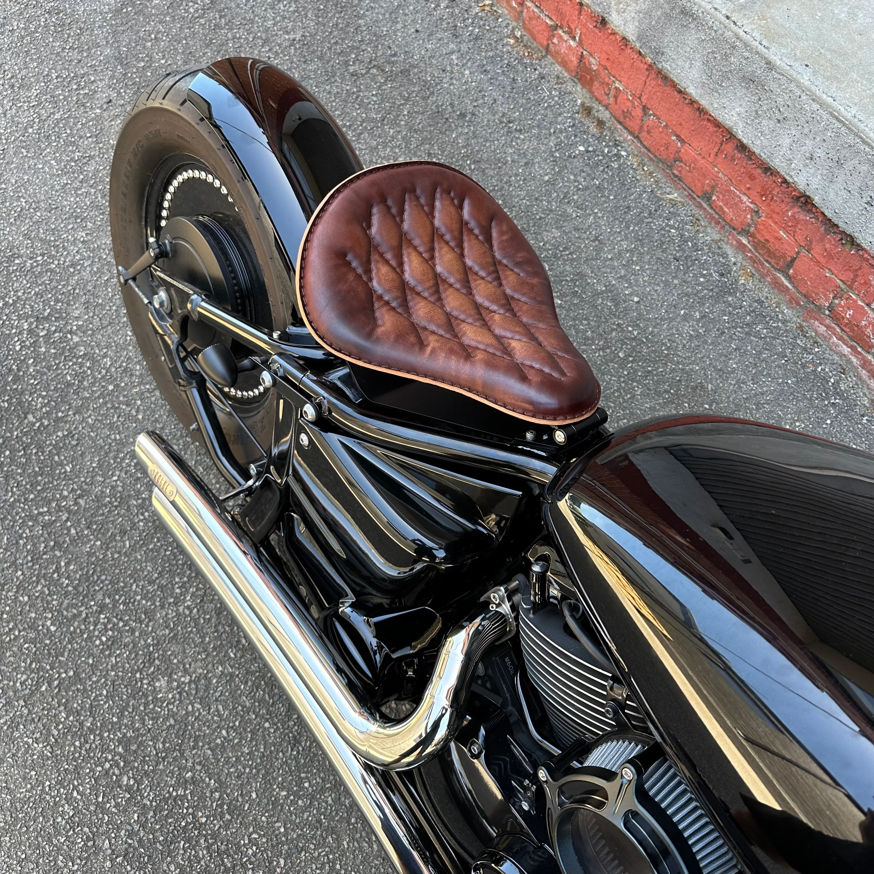 Rogue Big Radius exhaust for Yamaha v-star XVS 650 - Image 6