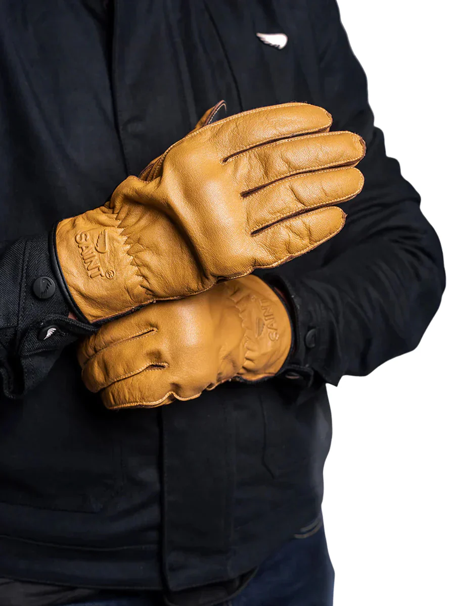SAINT INSIDE OUT GLOVES (LIGHT TAN) - Image 4
