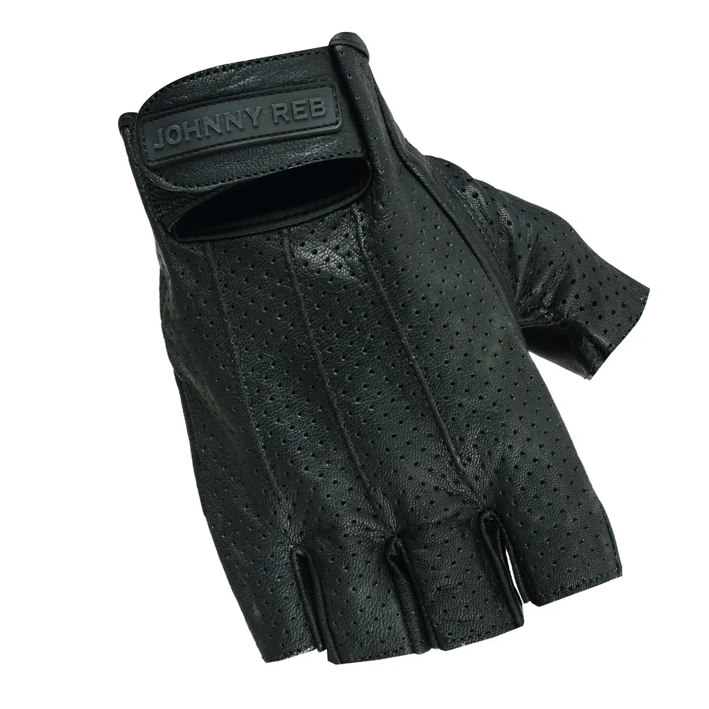Sandover Perforated Fingerless Gloves - Image 2
