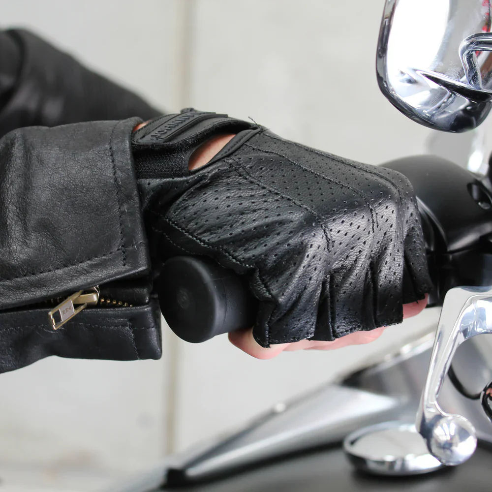 Sandover Perforated Fingerless Gloves - Image 4