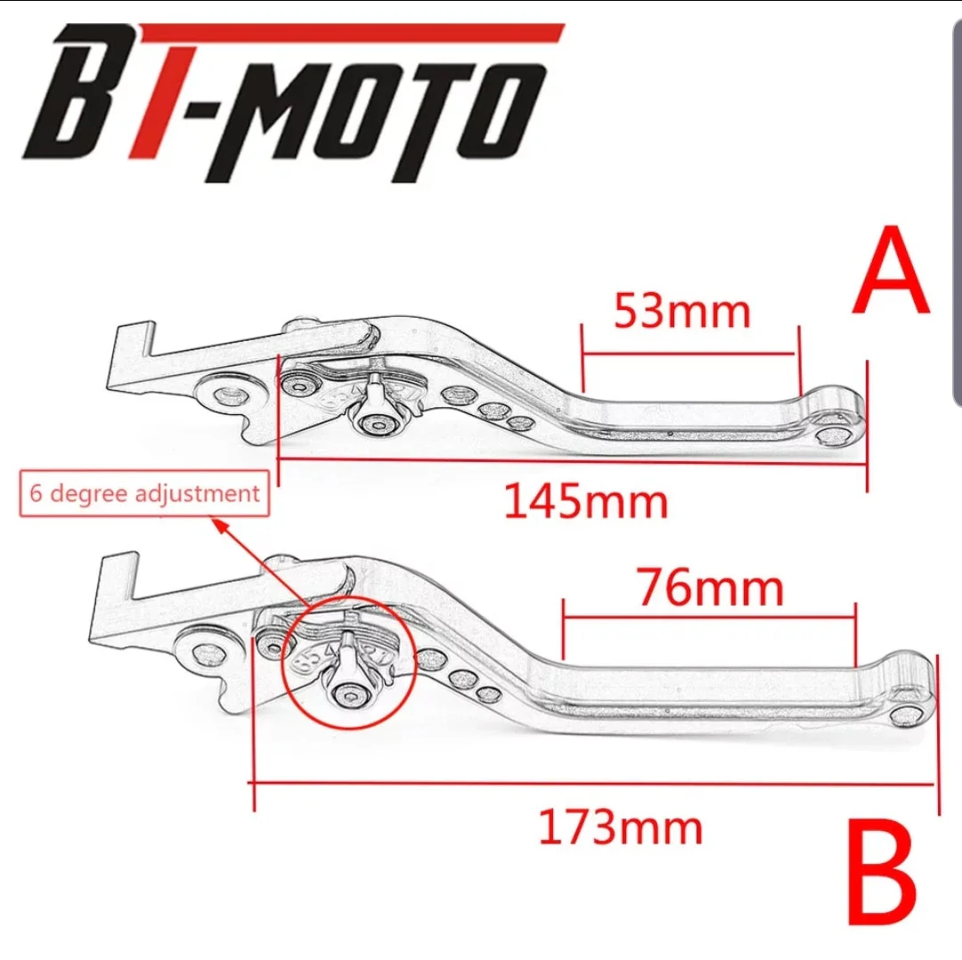 Short CNC levers for YAMAHA MT09 XSR900 (BREMBO) - Image 5