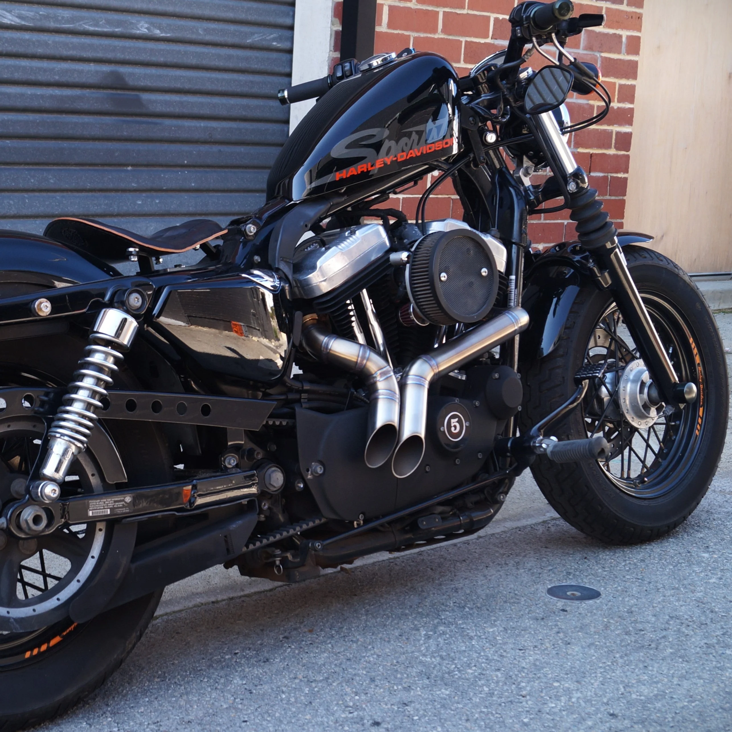 Custom Sportster Exhaust - Image 3