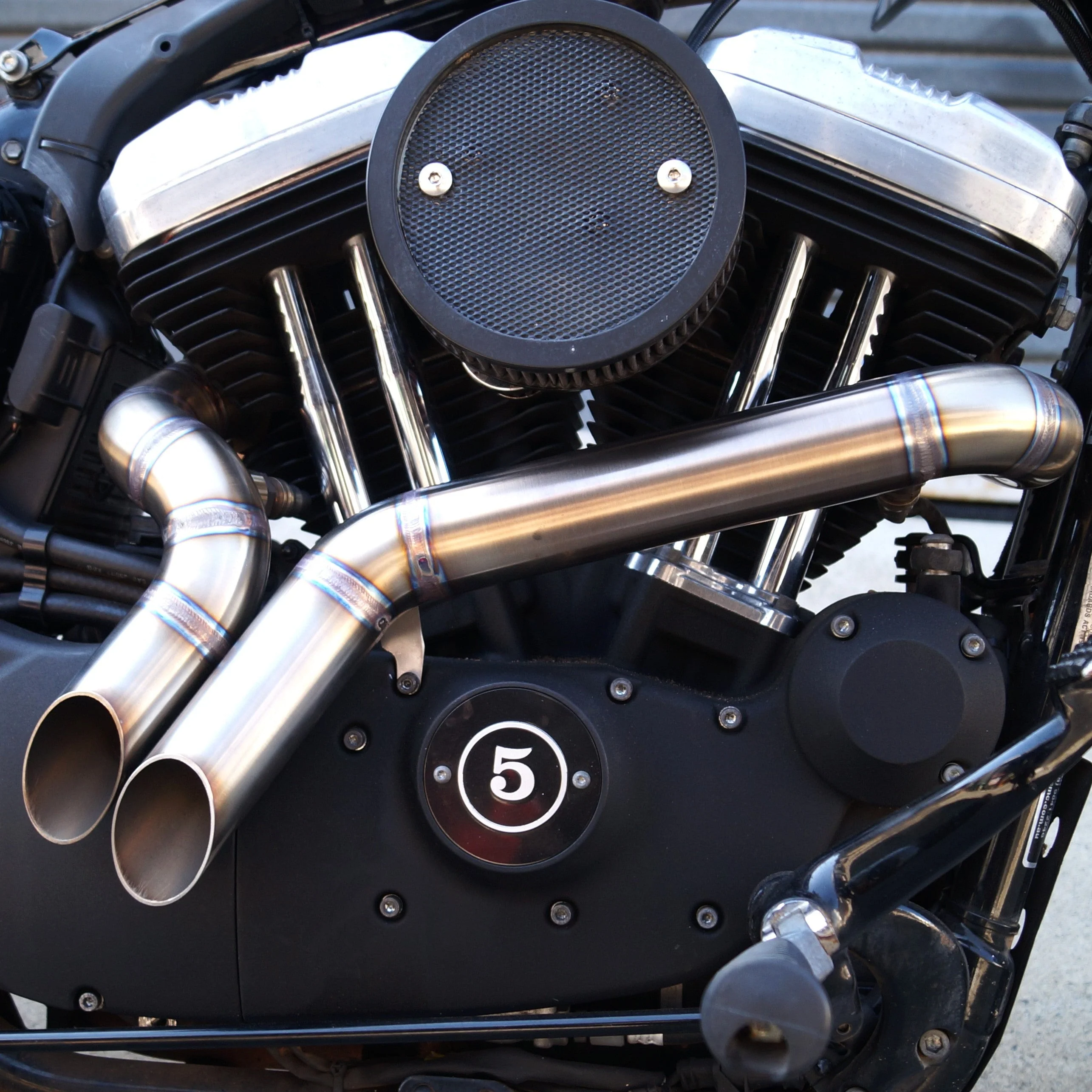 Custom Sportster Exhaust - Image 5
