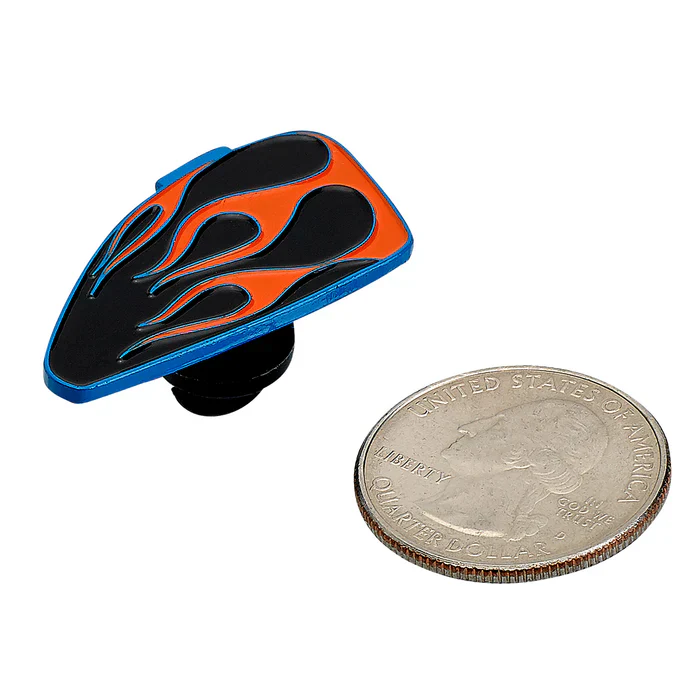 Sportster Tank Flames Enamel Pin - Image 4