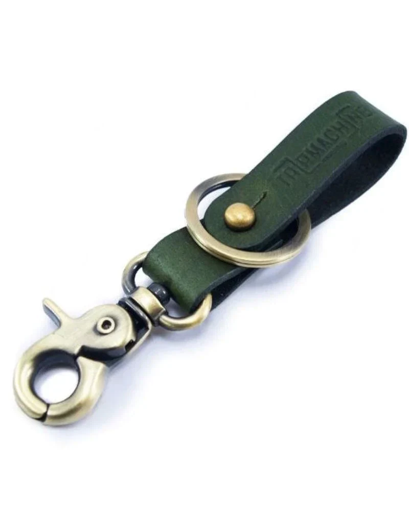 KEY FOB WITH ANTIQUE GOLD HARDWARE - Image 5