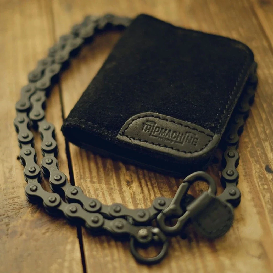MOTO WALLET - SUEDE BLACK - Image 2