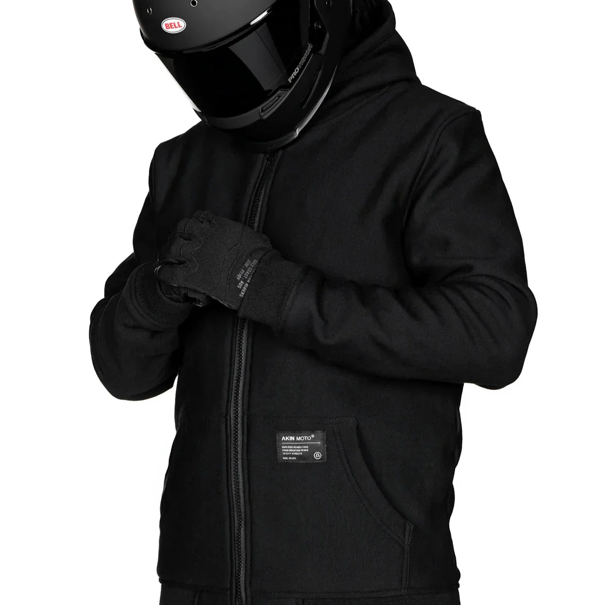 AKIN MOTO - VANGUARD MOTORCYCLE HOODIE - Image 6