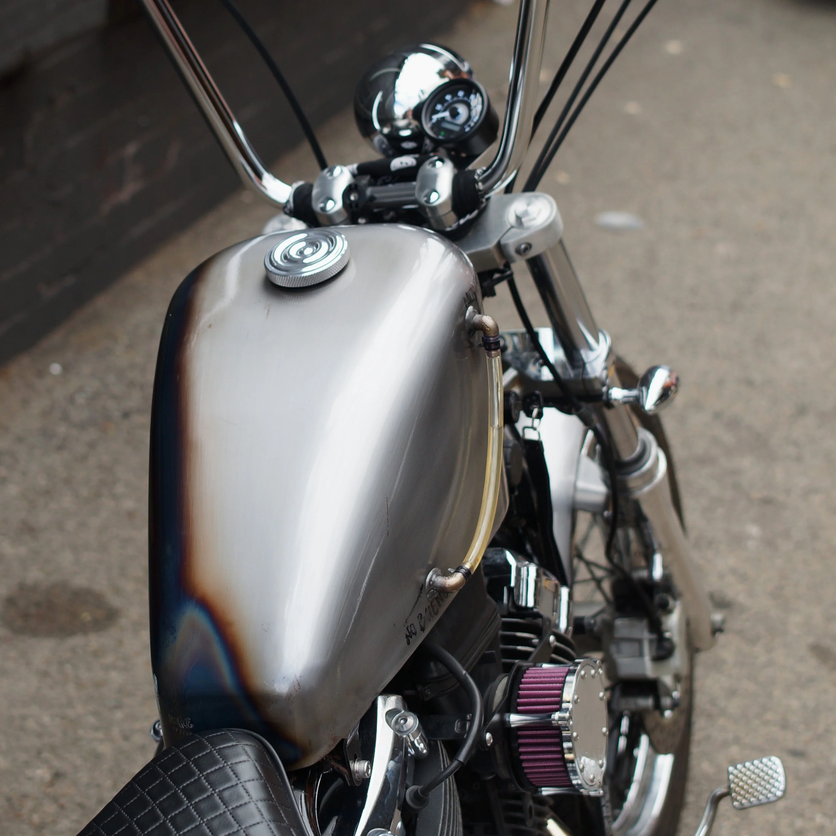 XVS650 V-Star Peanut XL Sportster Style tank - Image 7