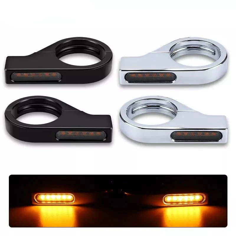 Yamaha XVS650 V-star Fork Mount Stripe Indicators - Image 7
