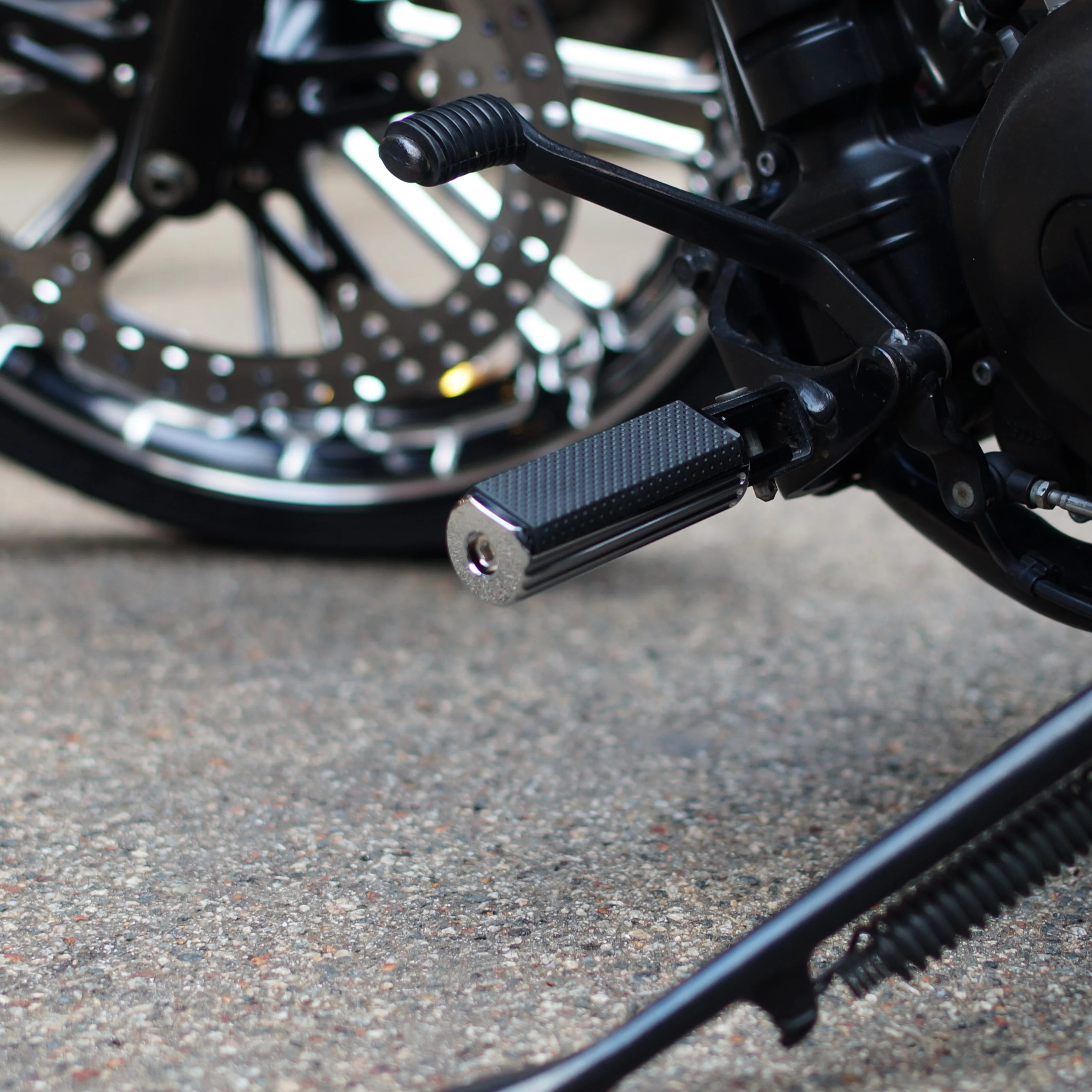 Yamaha XVS650 V-star CNC Signature footrests pegs - Image 19