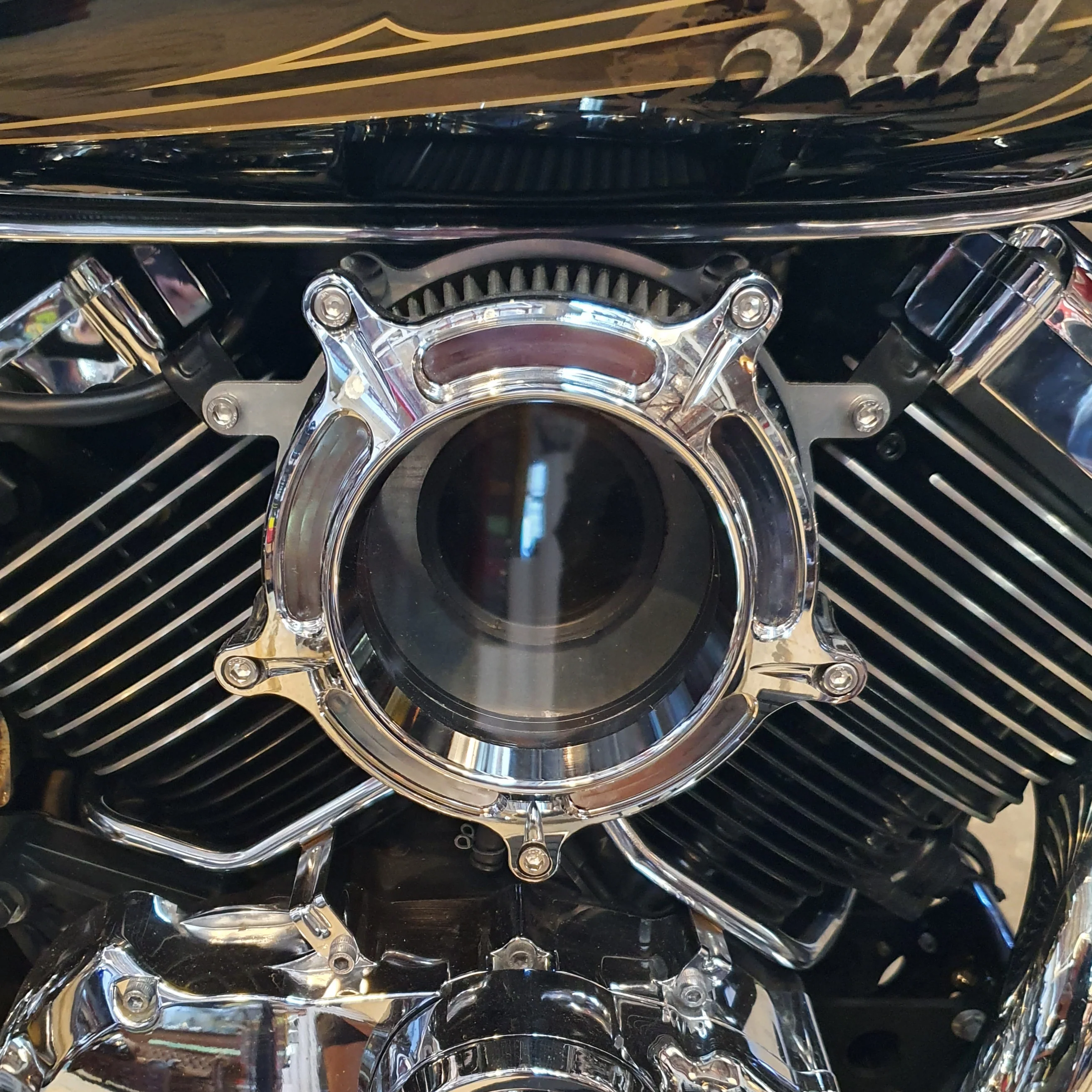 Yamaha XVS650 V-star RS air filter intake - Image 15