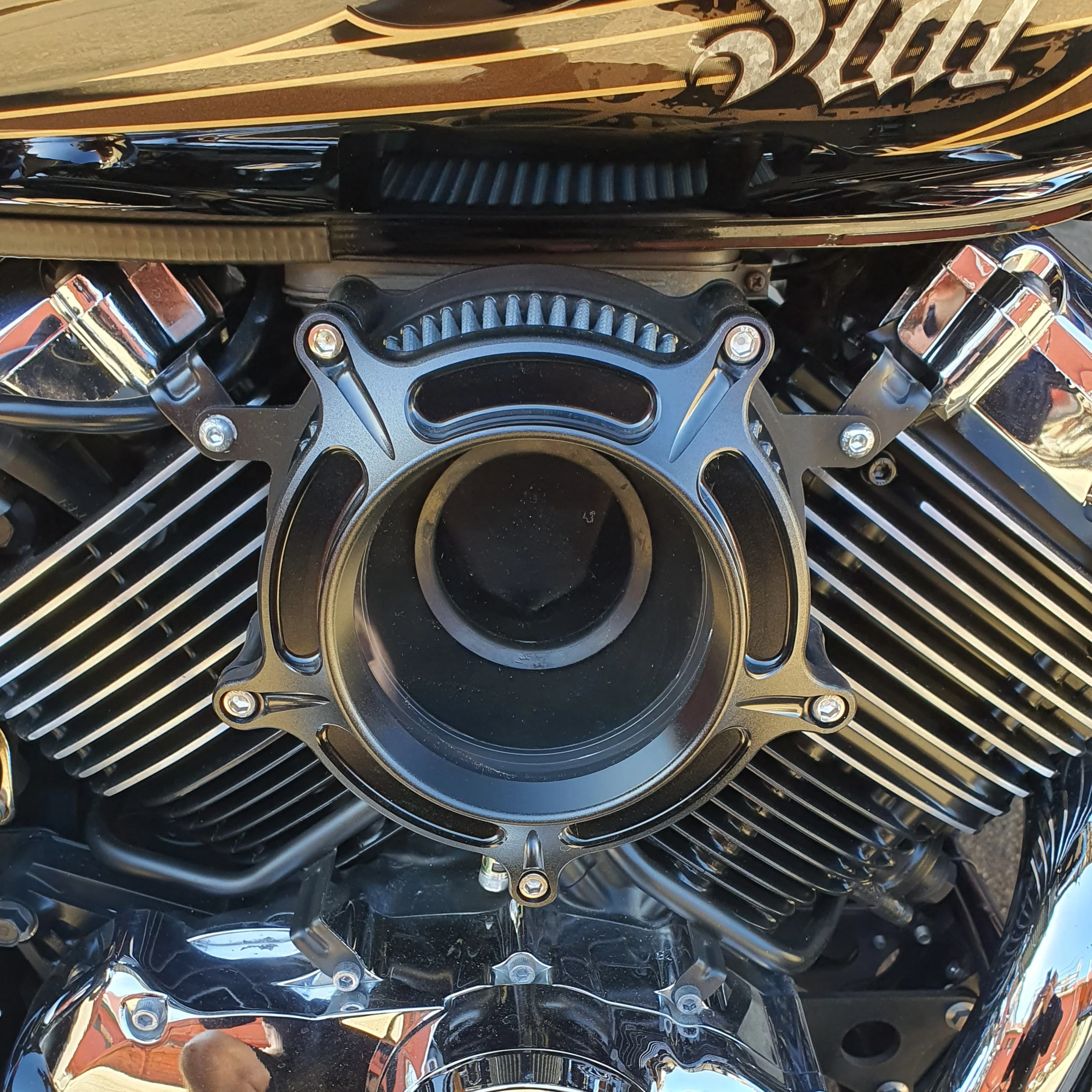 Yamaha XVS650 V-star RS air filter intake - Image 16