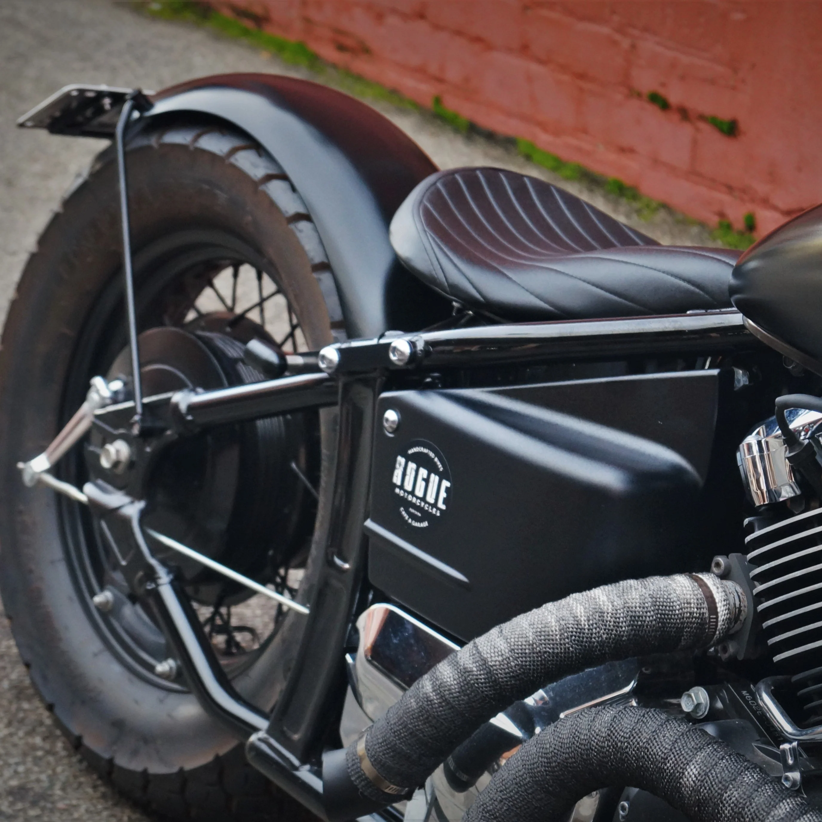 Yamaha XVS650 V-star - Bobber Seat Conversion Kit - Image 3