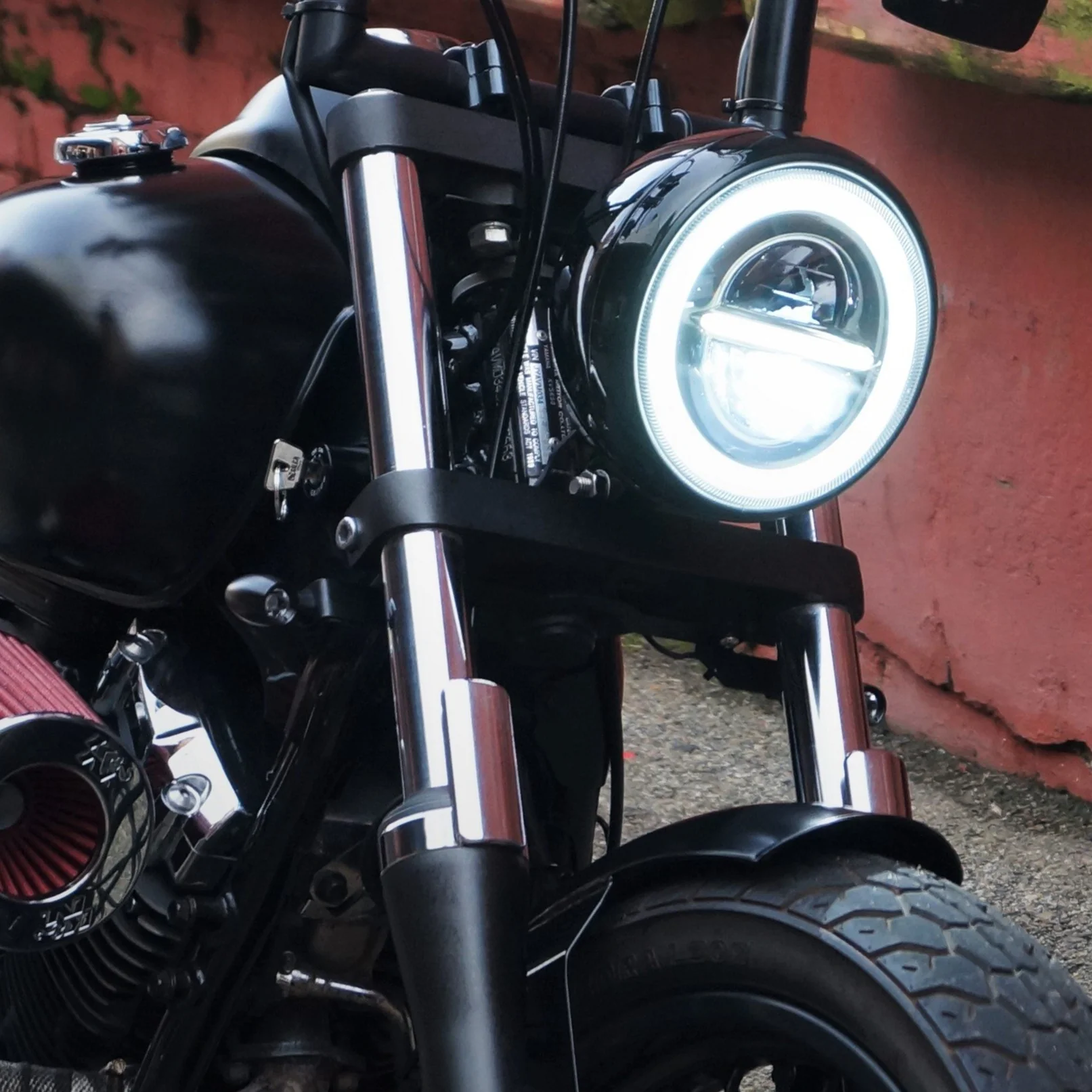 Yamaha XVS650 V-star - Front Indicator Bracket - Image 10