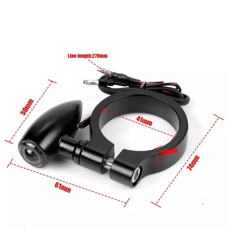 Yamaha XVS650 V-star Fork Mount Bullet Indicators 41mm - Image 5