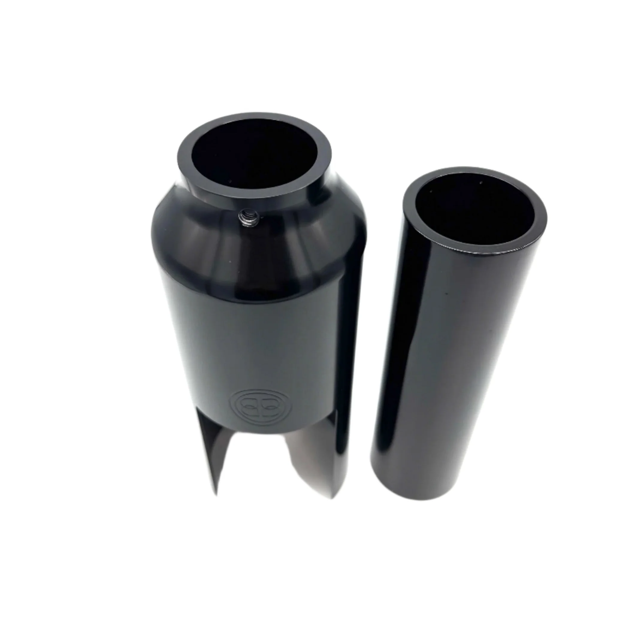 Yamaha XVS650 V-star Full Fork Cover Set - Anodized Gloss Black - Image 7