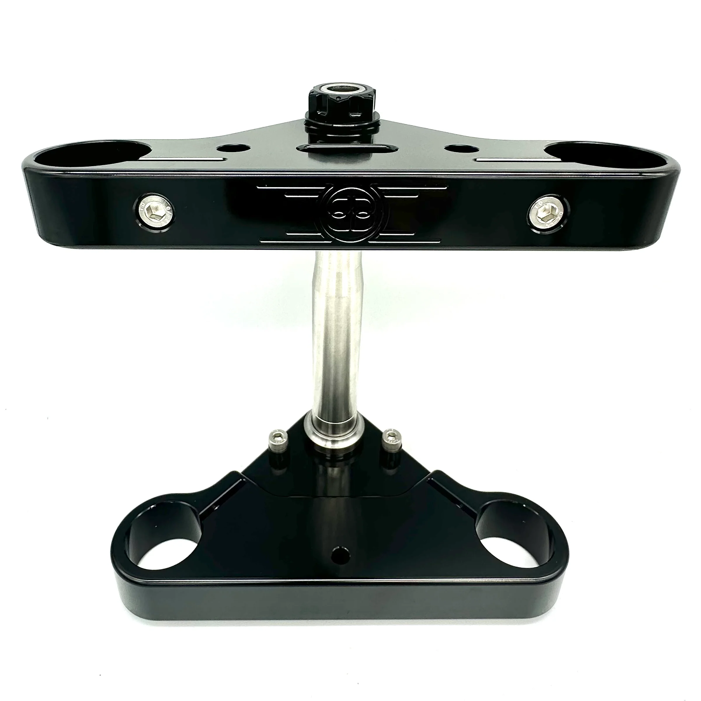 Yamaha XVS 650 1100 V-Star raked triple clamps - Image 3