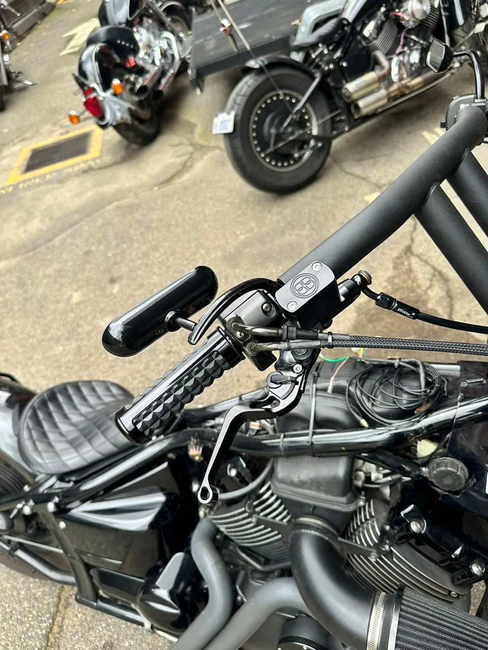 Yamaha XVS650 XVS1100 Grenade Grips - Image 6